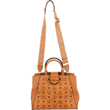 MCM Monogram Visetos Aren Tote Handbag