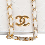 Chanel Quilted Lambskin 24K Gold Mini Crossbody Bag