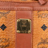 MCM Monogram Visetos Drawstring Bucket Crossbody Bag