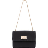 Chanel Black Grosgrain 2.55 Flap Mini Handbag