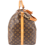 Louis Vuitton Monogram Canvas Keepall 60 Bandoulière Travel Bag