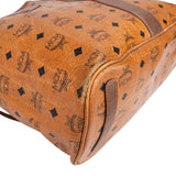 MCM Monogram Visetos Liz Reversible Shopper Shoulder Bag