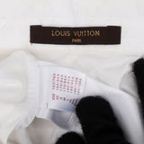 Louis Vuitton White Monogram Cotton Short Sleeve Blouse T-Shirt (S)