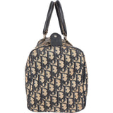 Christian Dior Trotter Monogram Canvas Boston Handbag