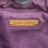 Miu Miu Matelassé Nappa Leather Clutch Bag