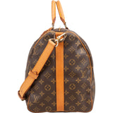 Louis Vuitton Monogram Canvas Keepall 50 Bandoulière Travel Bag