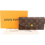 Louis Vuitton Monogram Canvas Emilie Wallet
