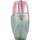 Gucci Quilted Metallic Leather Zumi Mini Crossbody Bag