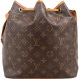 Louis Vuitton Monogram Canvas Sac Noé Petit Shoulder Bag