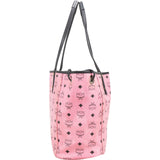 MCM Monogram Visetos Leather Reversible Liz Shopper Shoulder Bag