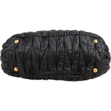Miu Miu Matelassé Leather Coffer Handbag