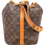 Louis Vuitton Monogram Canvas Sac Noé Petit Shoulder Bag