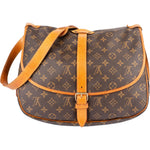 Louis Vuitton Monogram Canvas Saumur 35 Crossbody Bag - vintageandkickz