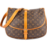 Louis Vuitton Monogram Canvas Saumur 35 Crossbody Bag - vintageandkickz