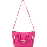 Mulberry Pink Leather Small Willow Tote Handbag