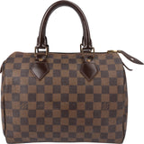 Louis Vuitton Monogram Damier Ebene Speedy 25 Handbag
