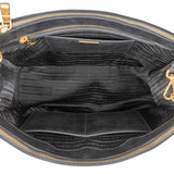 Prada Black Saffiano Leather Galleria Handbag
