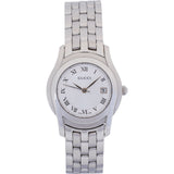 Gucci Silver Tone G-Class 5500L Woman Watch