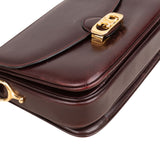 Celine Boxcalf Leather Classic Triomphe Crossbody Bag