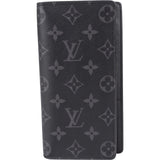 Louis Vuitton Monogram Eclipse Canvas Brazza Wallet