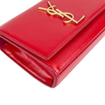 Saint Laurent Patent Leather Kate Chain Crossbody Bag xx maße - vintageandkickz