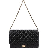 Chanel Quilted Lambskin Medium Single Flap Shoulder Bag