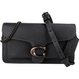 Coach Pebbled Leather Tabby Wallet On Chain Crossbody Bag