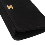 [🔄️B14 / F17] Chanel Quilted Cotton Medium Single Flap Crossbody Bag - vintageandkickz