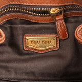 Miu Miu Vitello Lux Bow City Handbag