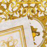 Hermès Les Tuileries Silk 90 Scarf Tuch