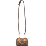 Louis Vuitton Canvas Monogram Mini Speedy Handbag