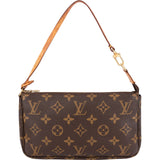 Louis Vuitton Monogram Canvas Pochette Accessoires Handbag