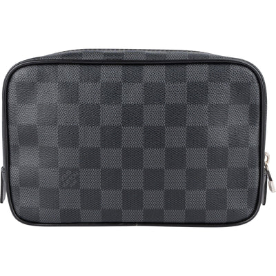 Louis Vuitton Monogram Damier Graphite Trousse Toilette Clutch