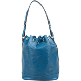 Louis Vuitton Blue Epi Leather Sac Noé Grande Shoulder Bag