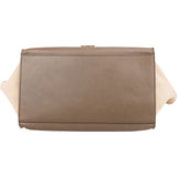 Céline Tricolor Leather Trapeze Handbag