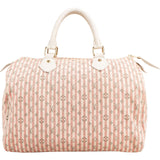 Louis Vuitton Monogram Mini Lin Croisette Speedy 30 Handbag