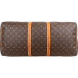 Louis Vuitton Monogram Canvas Keepall 55 Travel Bag