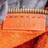 Loewe Orange Red Napa Aire Handbag