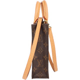 Louis Vuitton Monogram Canvas Petit Sac Plat Handbag
