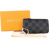 Louis Vuitton Monogram Damier Graphite Pochette Cles Key Pouch Wallet