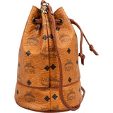 MCM Monogram Visetos Drawstring Crossbody Bag