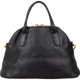 Miu Miu Grained Leather Dome Handbag