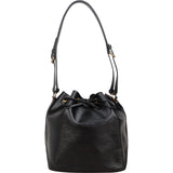 Louis Vuitton Noir Epi Leather Sac Noé Petit Shoulder Bag