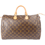 Louis Vuitton Monogram Canvas Speedy 40 Handbag