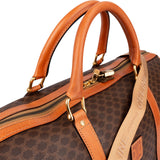 Celine Monogram Macadam Canvas Boston Travel Bag