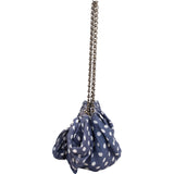 Christian Louboutin Silk Polka Dot Loubie Shoulder Bag
