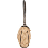 Gucci Monogram GG Canvas Abbey D-Ring Pochette Handbag