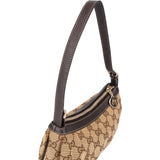 Gucci Monogram GG Canvas Lovely Heart Bit Pochette Handbag