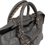 Balenciaga Grey Leather Classic City Bag Handbag