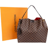 Louis Vuitton Monogram Damier Ebene Graceful MM Shoulder Bag